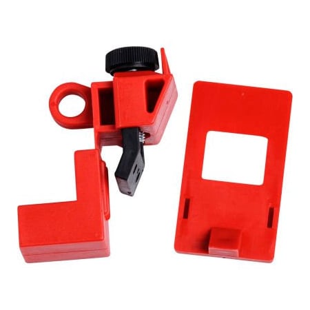 Brady Brady 65965 120/277 Volt Clamp-On Circuit Breaker Lockout, Polypropylene, 15/16"W x 2-3/16"H 65965